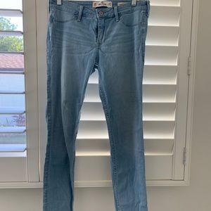 Light denim Hollister jean leggings